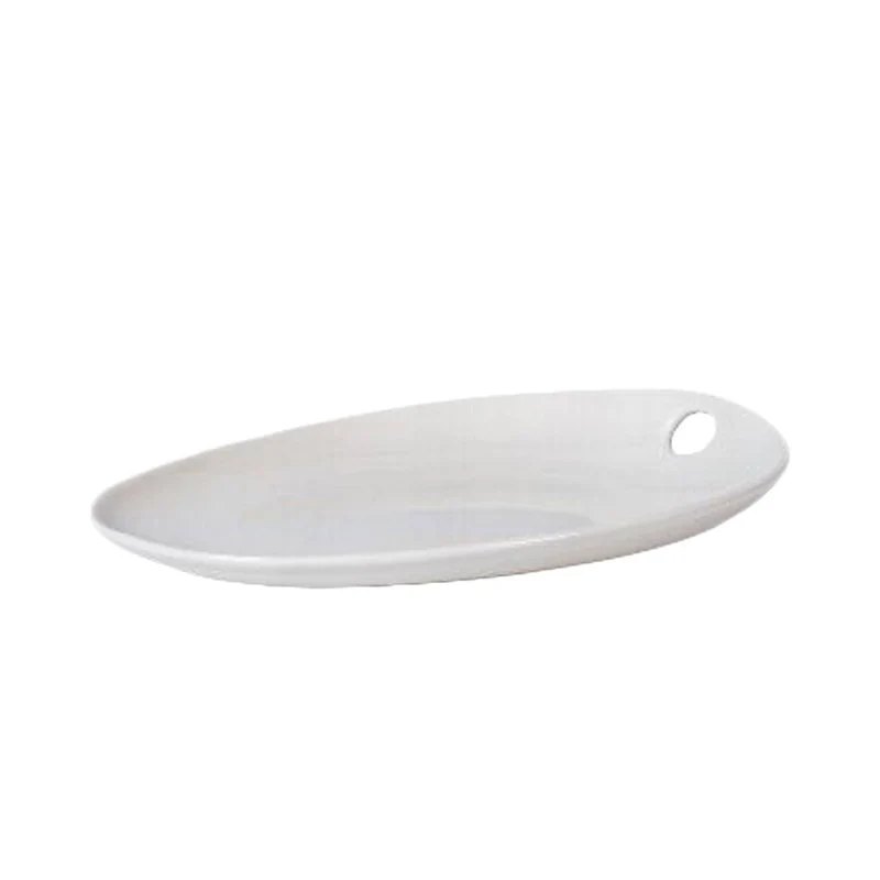 14.3x11.2 cm - Magnesium Stand Up Piatto Vassoio In Porcellana - Set 6 Pz