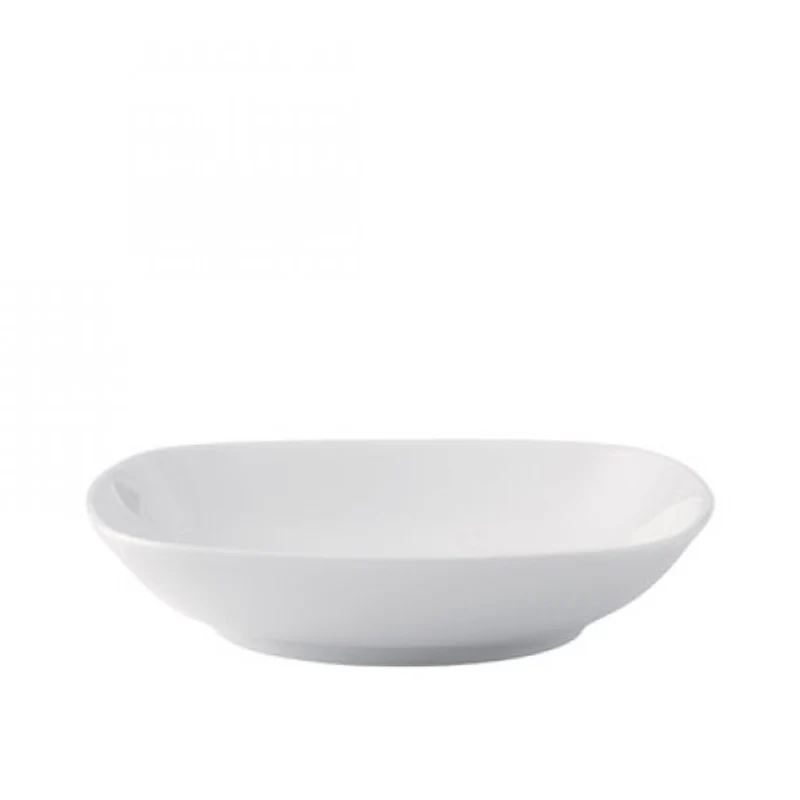 22 cm - Mimoza Piatto Fondo In Porcellana - Set 12 Pz