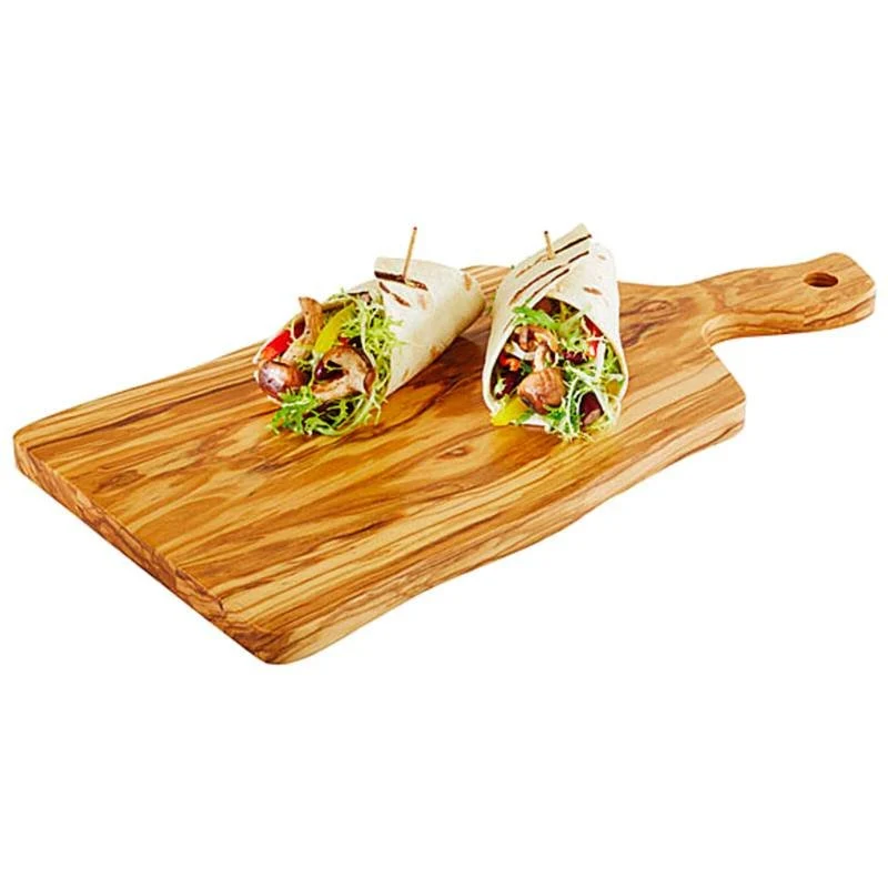 31x20 cm - Tableware Buffet & Display Vassoio Con Manico In Legno di Ulivo