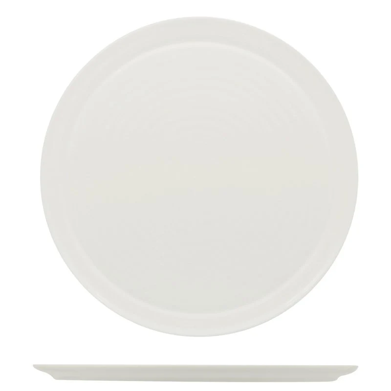 32 cm - Evolution Piatto Pizza In Vetro Opale - Set 12 Pz