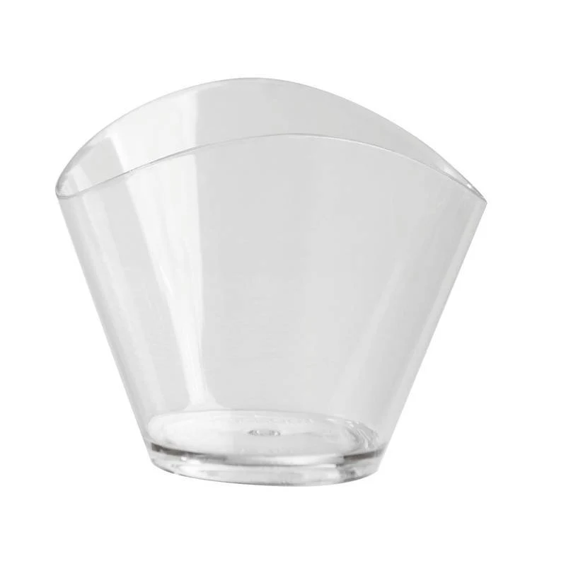 8.5x6 cm - Tableware, Buffet & Display Bicchierino Monoporzione In Polistirolo - Set 100 Pz