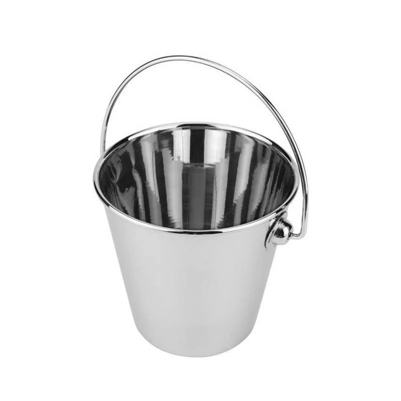 13 cm - Miniporzioni Mini Cestello Porta Snack In Acciaio Inox