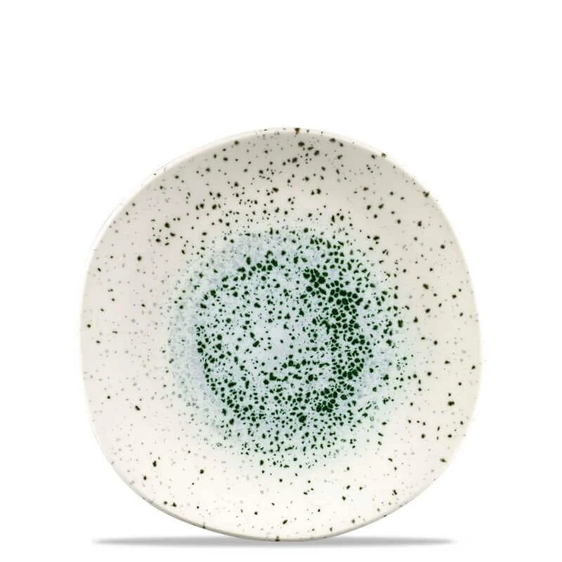 26 cm - Studio Prints Mineral Organic Piatto Piano In Porcellana Vetrificata