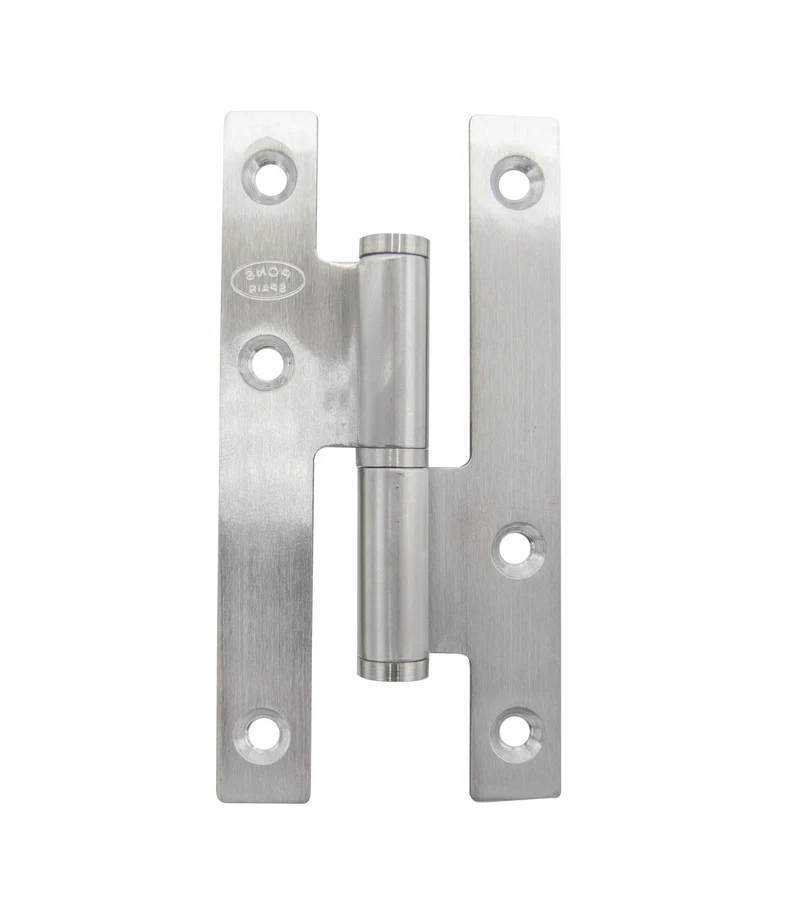 Bisagra inox satinado A-304 137/189 Mod.403 110x55x2 Dcha.
