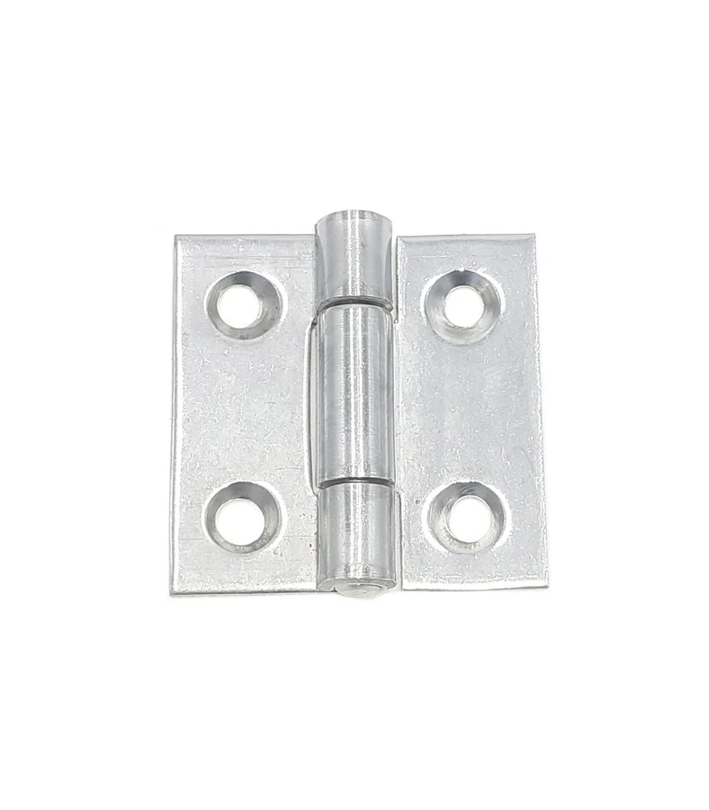 Bisagra cuadrada inox A-304 111/075 40x40x2