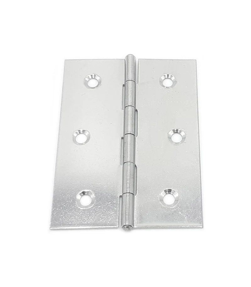 Bisagra plana remate corto inox A-304 Mod.207 101/006 50x40x0,9