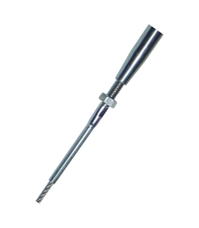 Varilla terminal inox A-316 M-6 izquierda D-5 1VTI65