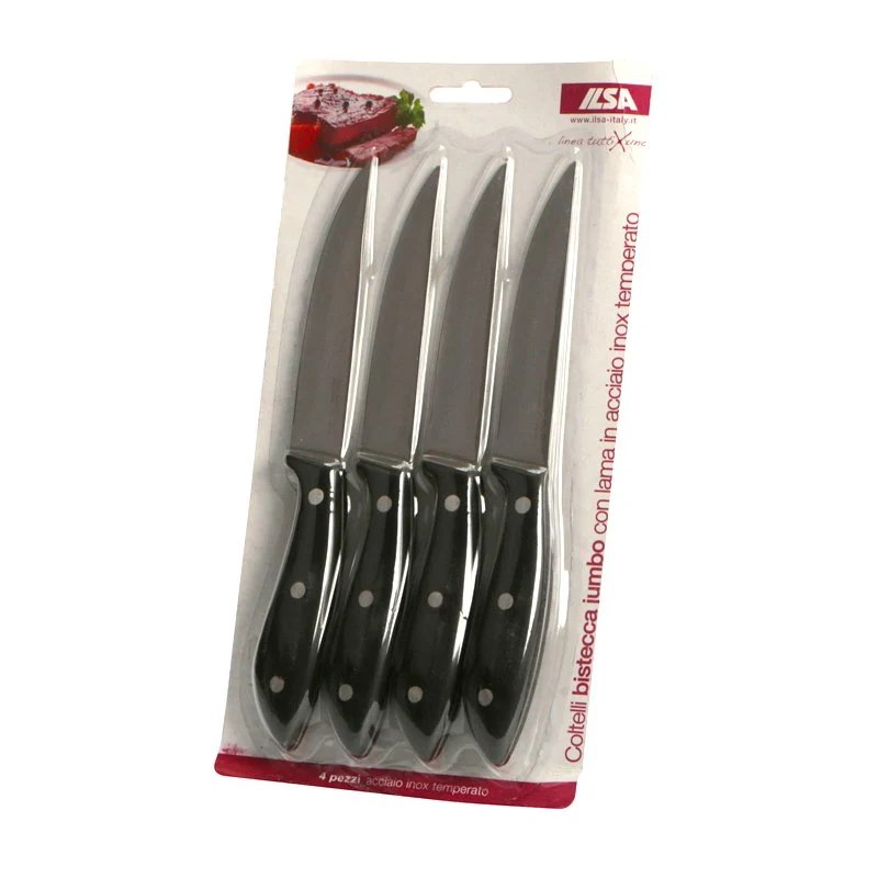 TuttiXUno Coltello Bistecca In Acciaio Inox - Set 4 Pz