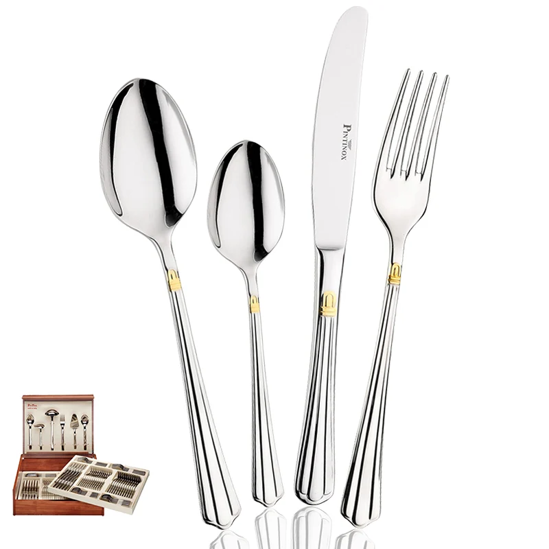 Bernini Servizio Posate In Acciaio Inox - Set 126 Pz