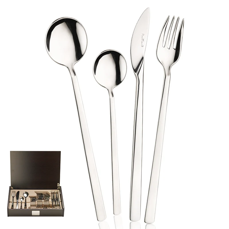 Tecna Servizio Posate In Acciaio Inox - Set 24 Pz