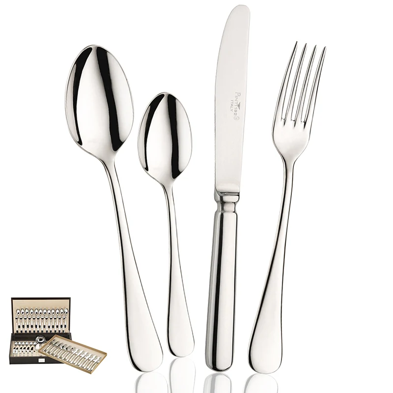 Pitagora Servizio Posate In Acciaio Inox - Set 75 Pz