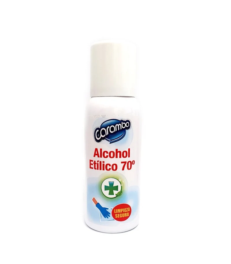 SPRAY ALCOHOL ETILICO 70º CARAMBA 100ML