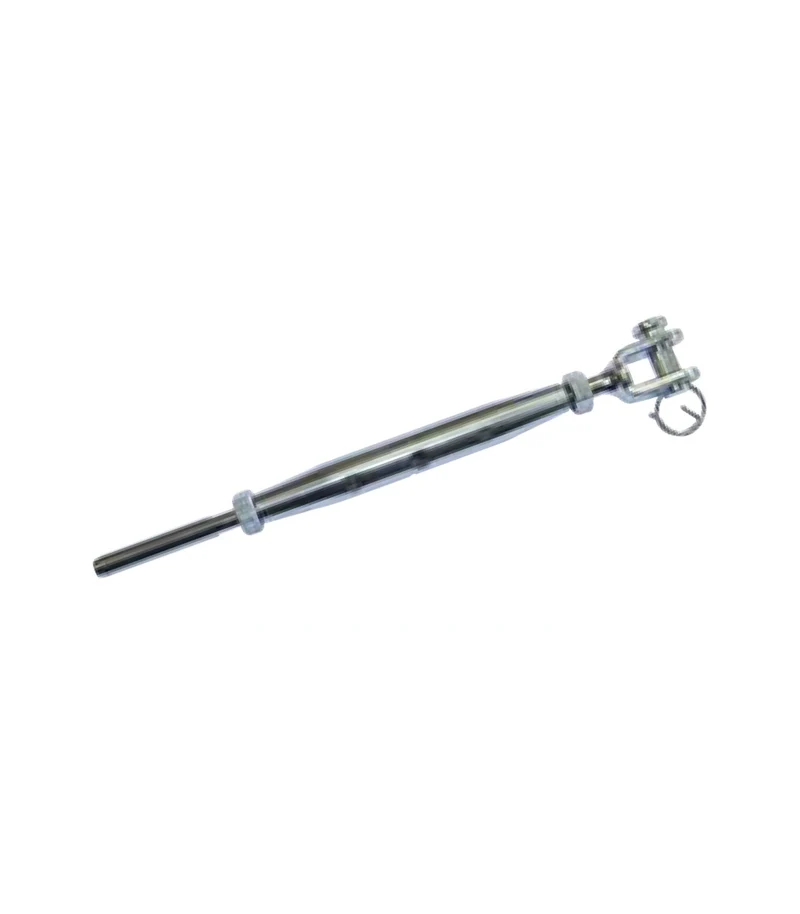 Tensor de horquilla y terminal inox A-316 M-10 cable 6mm 11TI106