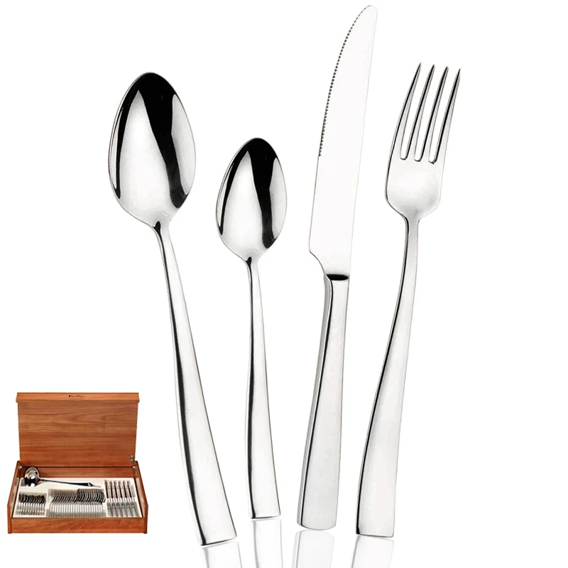 Palace Servizio Posate In Acciaio Inox - Set 49 Pz
