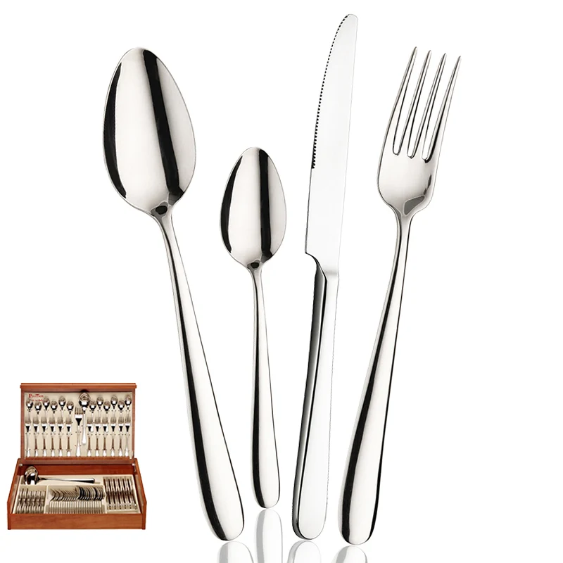 Maitre Servizio Posate In Acciaio Inox - Set 75 Pz