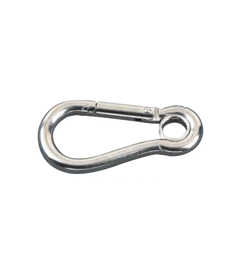Mosquetón de bombero inox A-316 con ojo 11x120 7GI120