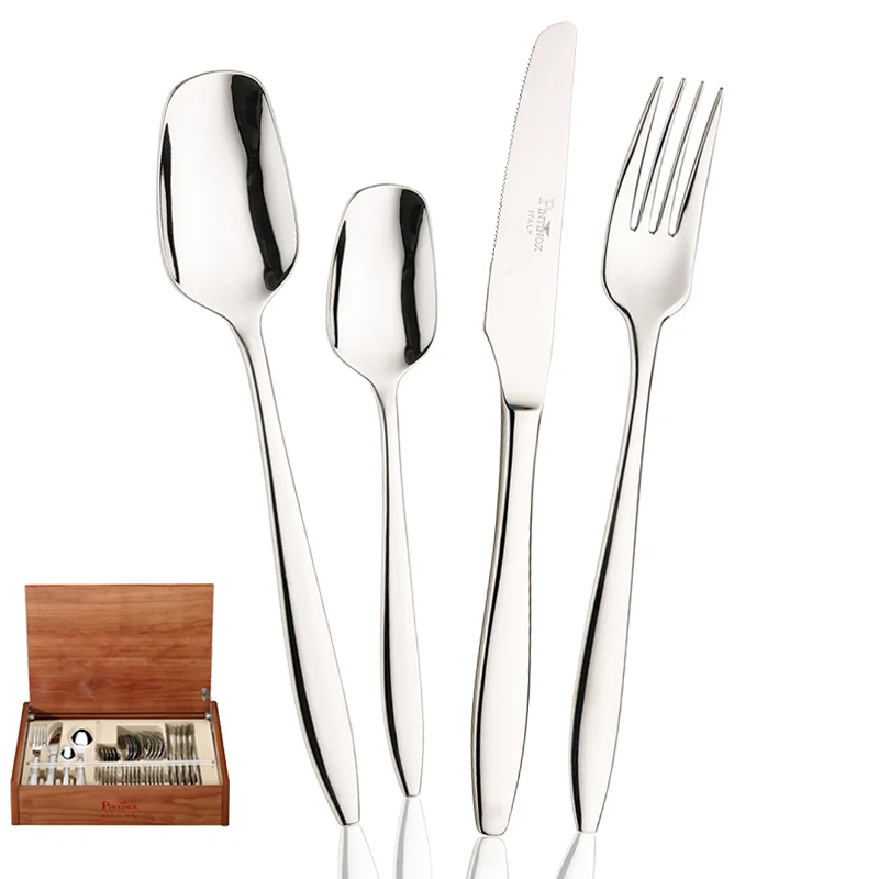 Trend Servizio Posate In Acciaio Inox - Set 24 Pz