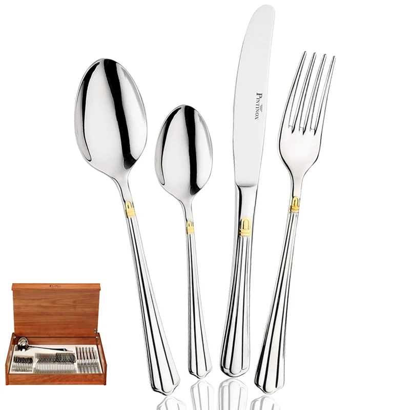Bernini Servizio Posate In Acciaio Inox - Set 49 Pz