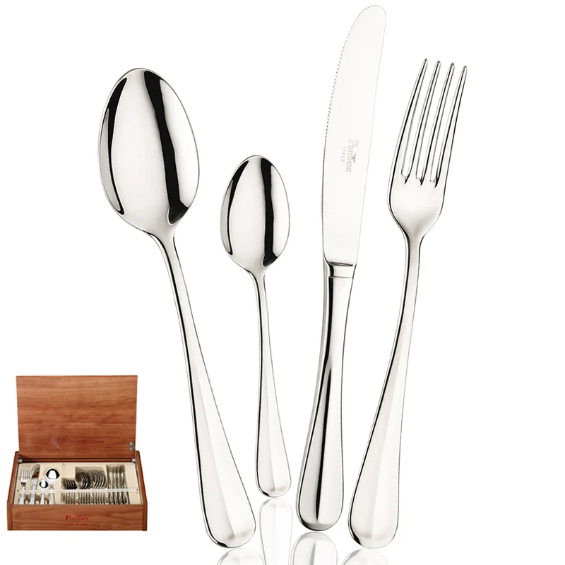 Roma Servizio Posate In Acciaio Inox - Set 24 Pz
