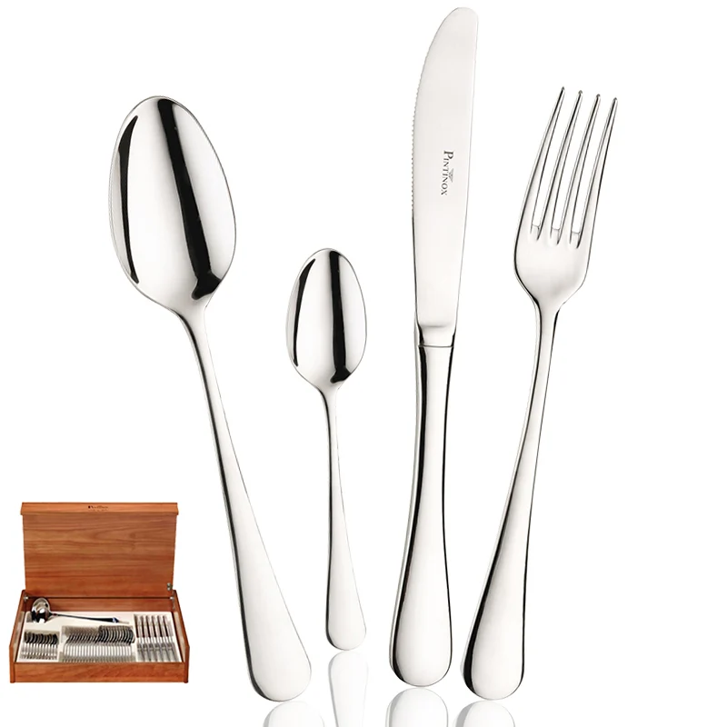 Stresa Servizio Posate In Acciaio Inox - Set 49 Pz