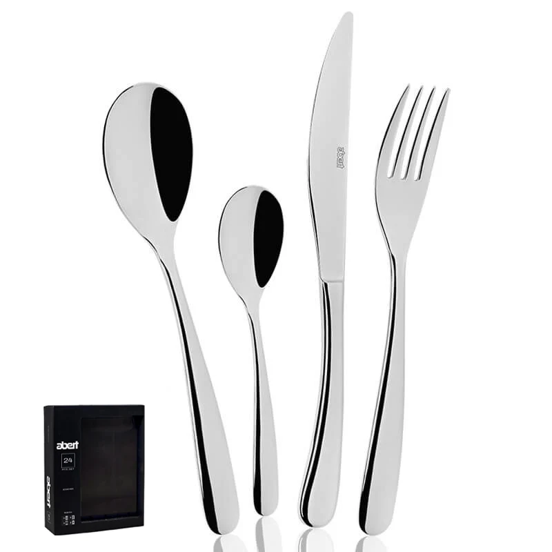 Clever Servizio Posate In Acciaio Inox - Set 24 Pz