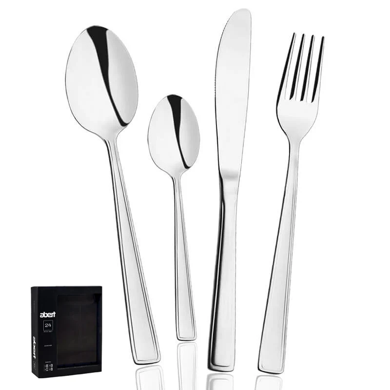 Boston Servizio Posate In Acciaio Inox - Set 24 Pz