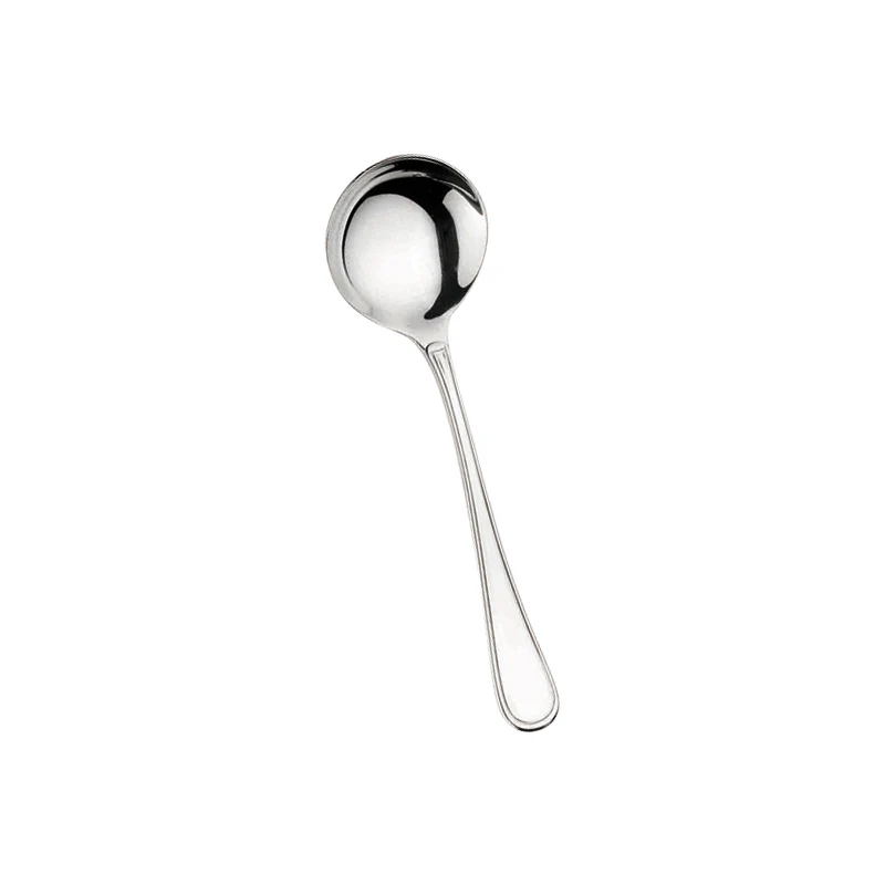 Byron Cucchiaio Crema In Acciaio Inox - Set 12 Pz