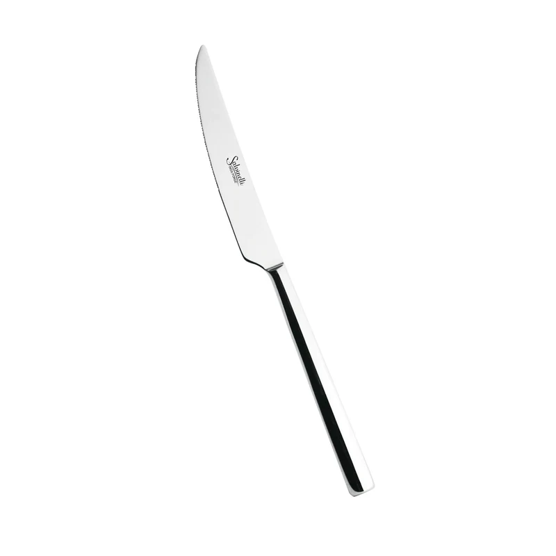 250 Coltello Tavola In Acciaio Inox - Set 12 Pz