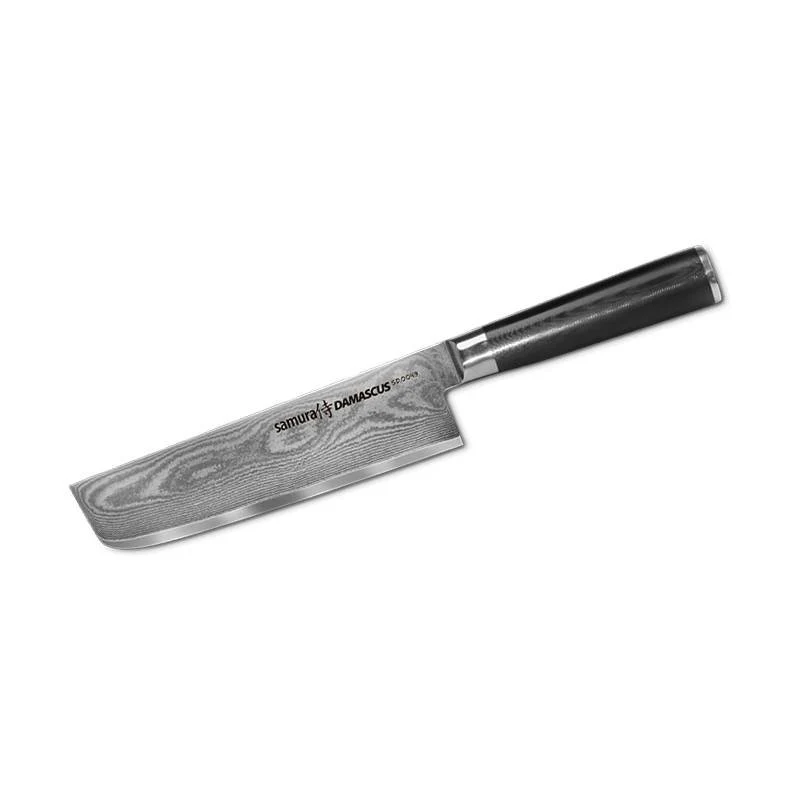 16.7 cm - Damascus Coltello Nakiri In Acciaio di Damasco