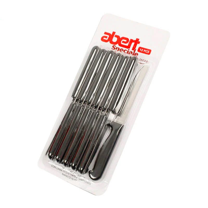 Rost Coltello Pizza In Acciaio Inox - Set 12 Pz