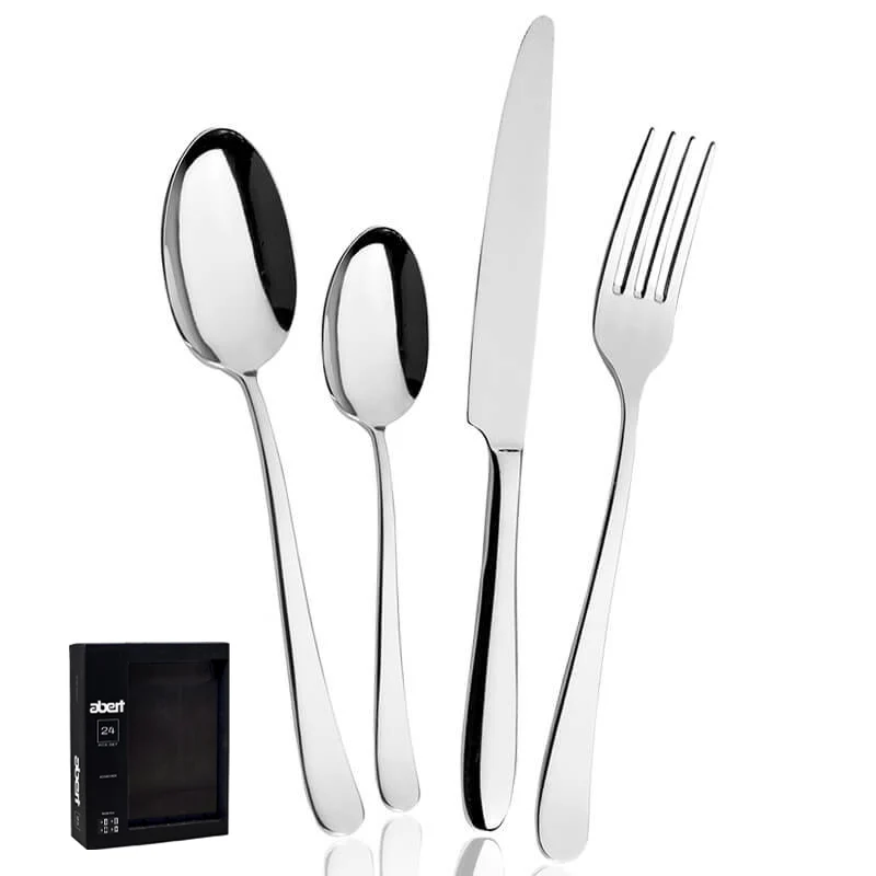 Relais Servizio Posate In Acciaio Inox - Set 24 Pz