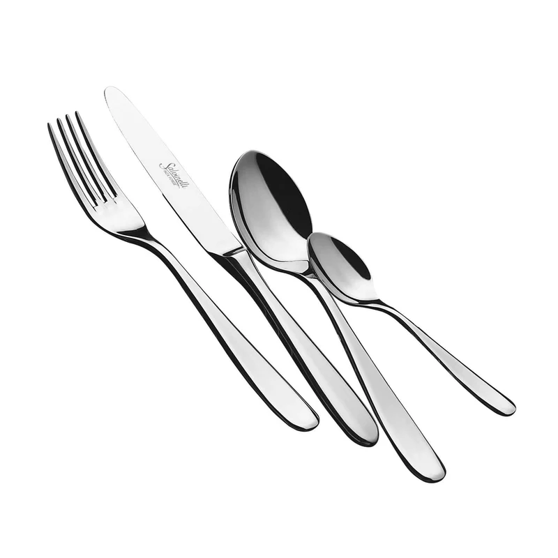 Grand Hotel Servizio Posate In Acciaio Inox - Set 24 Pz