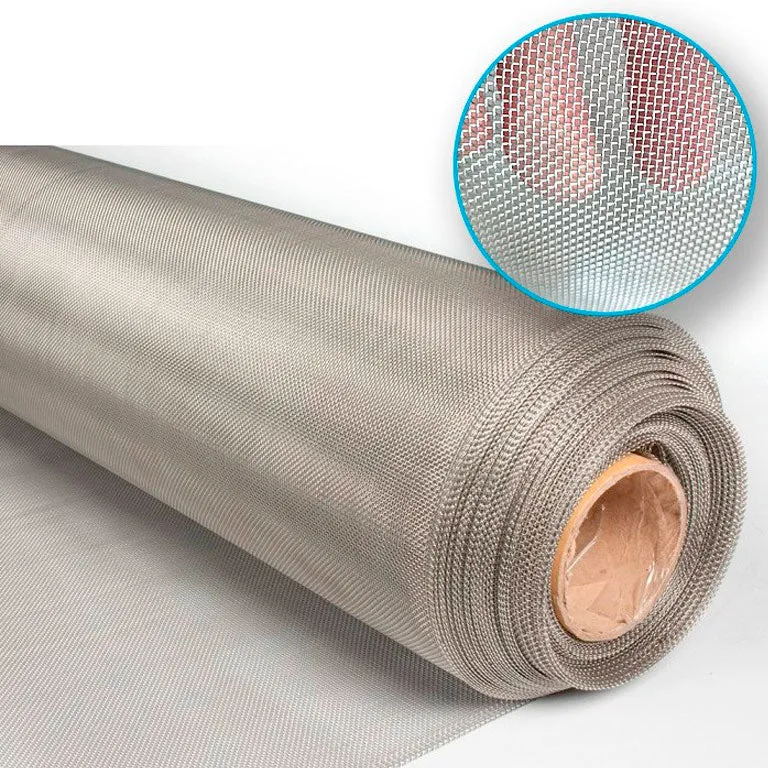 Malla de Acero Inoxidable A304 Nº 20. D/H 0,40 L-0,98