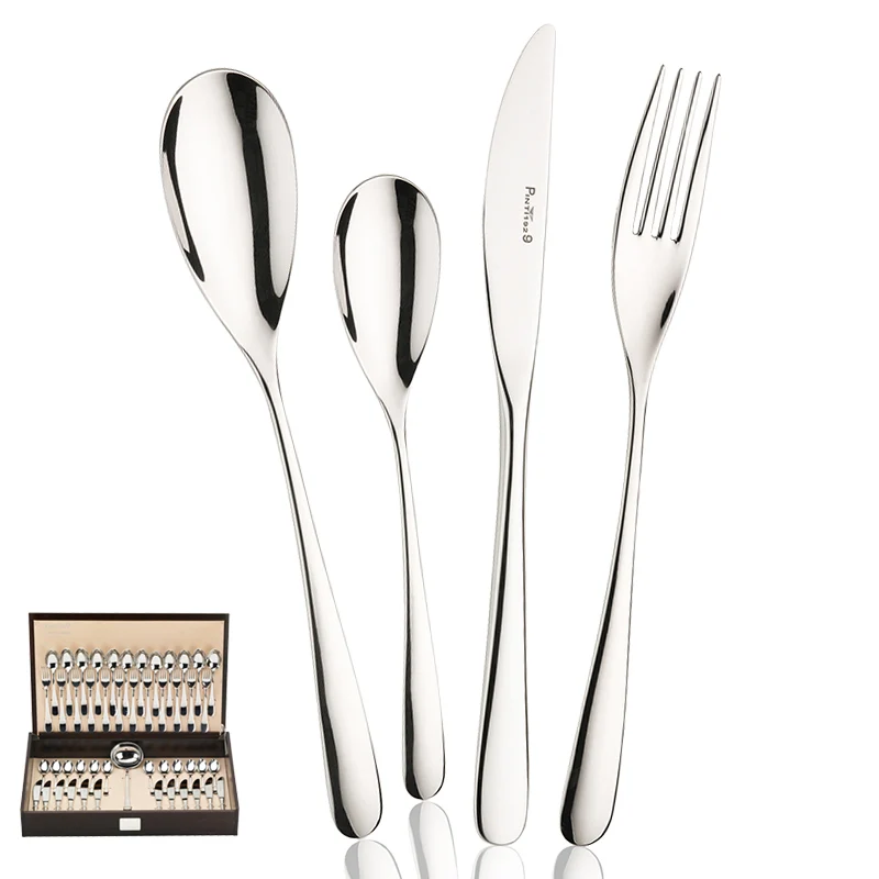 Swing Servizio Posate In Acciaio Inox - Set 49 Pz