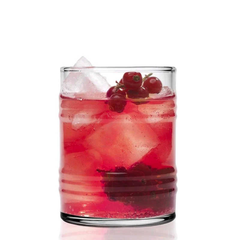 28 cl - Tin Can Bicchiere Bibita in Vetro Temperato - Set 6 Pezzi