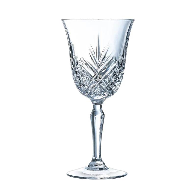 25 cl - Broadway Calice Acqua in Vetro - Set 6 Pezzi
