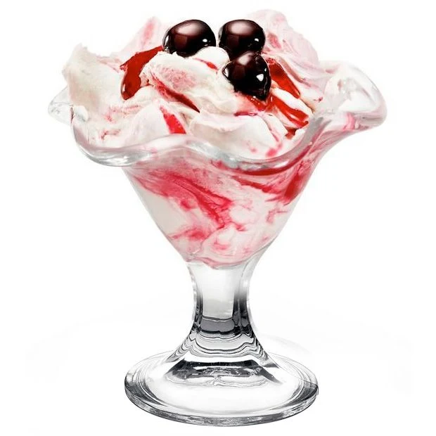 22 cl - Primavera Coppa Gelato in Vetro - Set 2 Pezzi