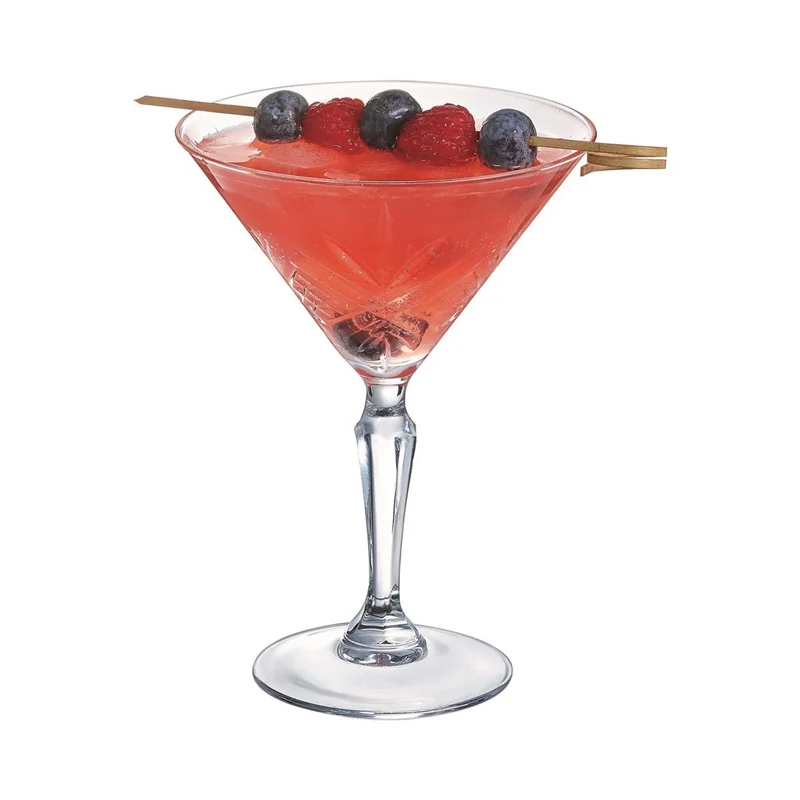 21 cl - Broadway Bicchiere Martini in Vetro - Set 6 Pezzi