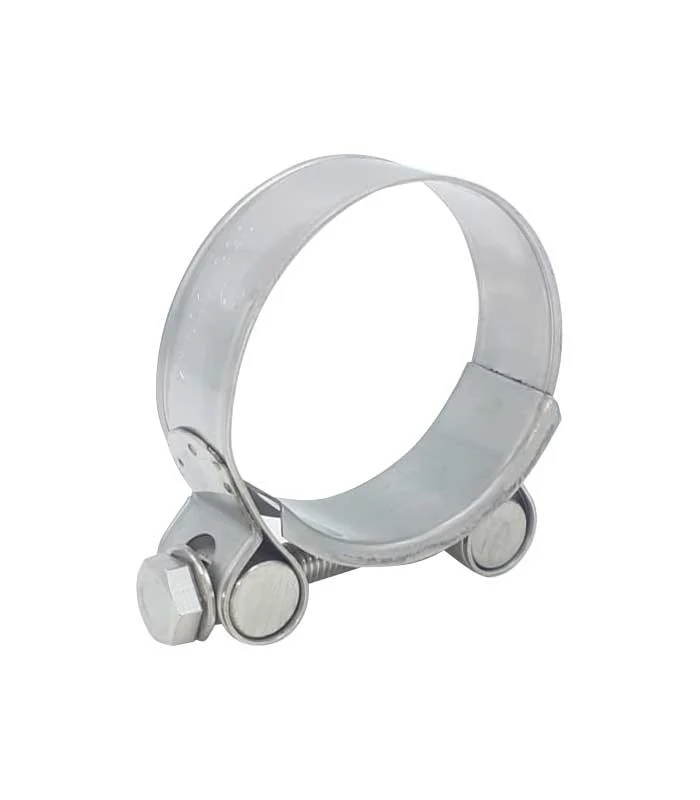 Abrazadera Inox A-304 W4 de Alta Presión