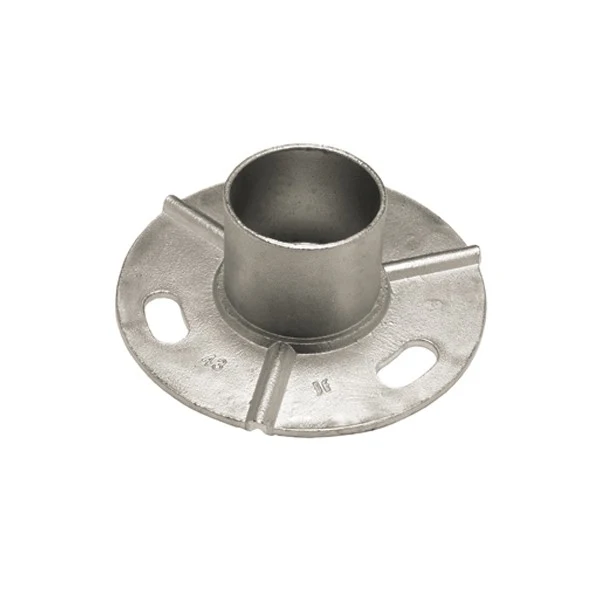 Soporte Base de Suelo Pasamanos Inoxidable AISI-316 Ø43 mm | Modelo BS-00