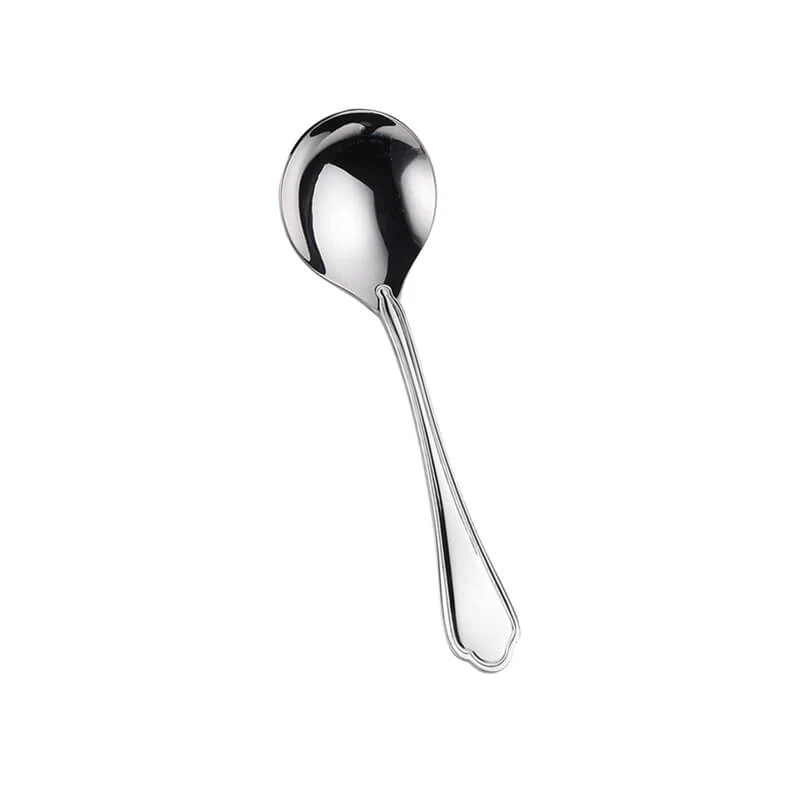 Ducale Cucchiaio Brodo In Acciaio Inox - Set 12 Pz