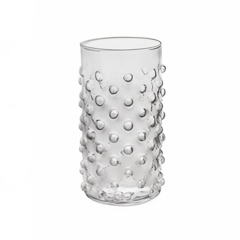 44 cl - Bubbles Bicchiere Bibita in Vetro Soffiato - Set 6 Pezzi