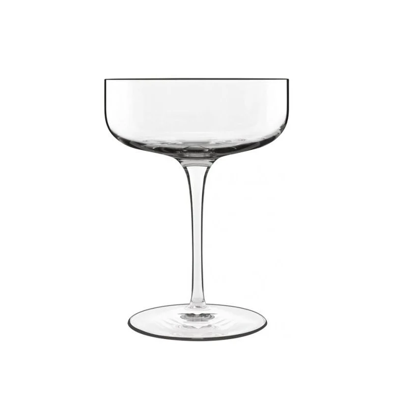 30 cl - Sublime Coppa Champagne in Vetro - Set 4 Pezzi