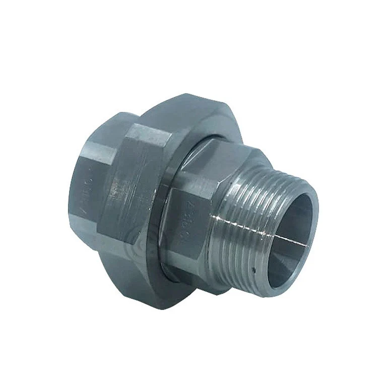 Tuerca Unión de Acero Inoxidable A-316 con rosca Macho / Hembra Junta Cónica Figura 341
