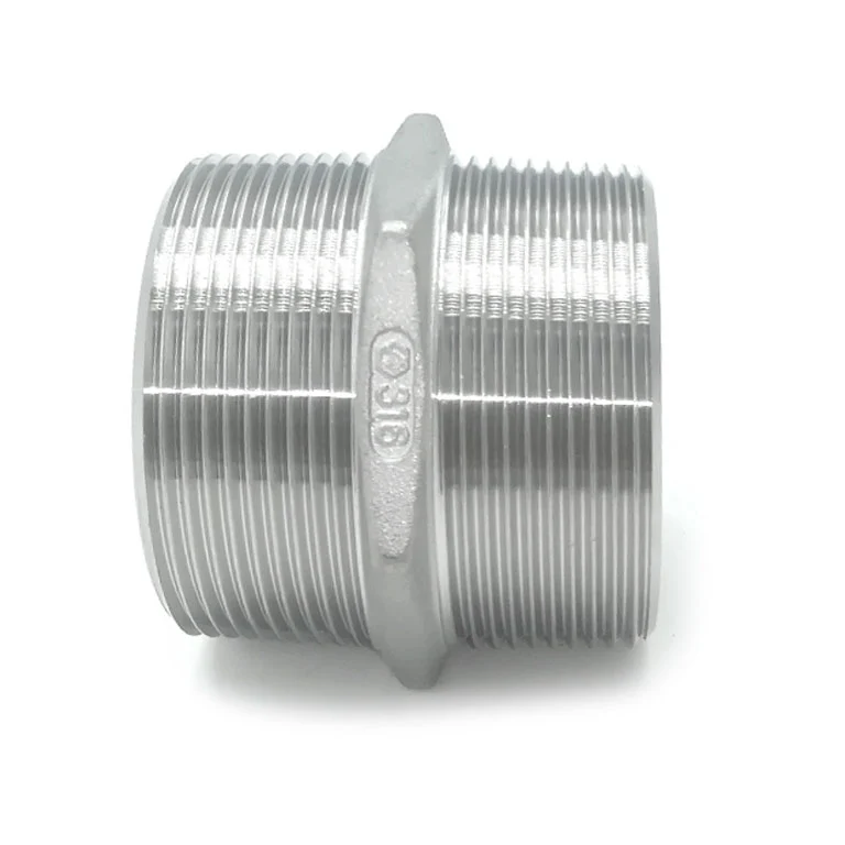 Machón M-M Inox A-316 | Figura 280 Rosca BSP | CINOX Industrial