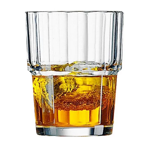 20 cl - Norvege Bicchiere Whisky in Vetro Temperato - Set 6 Pezzi