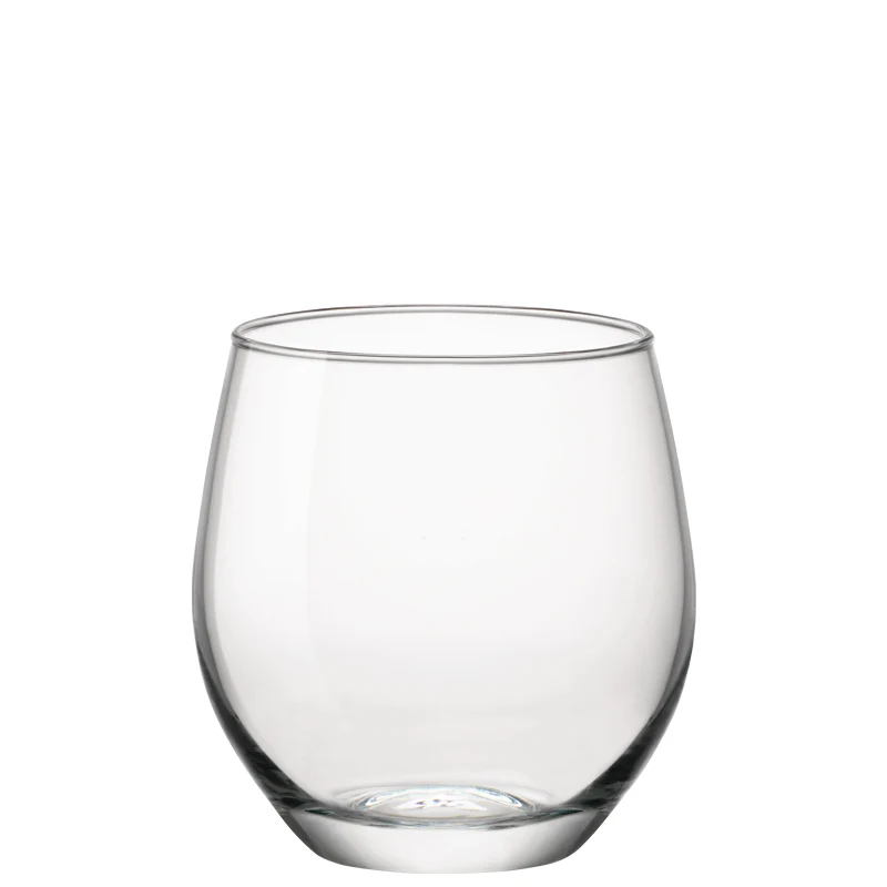 38 cl - Milano Bicchiere Acqua in Vetro Temperato - Set 12 Pezzi
