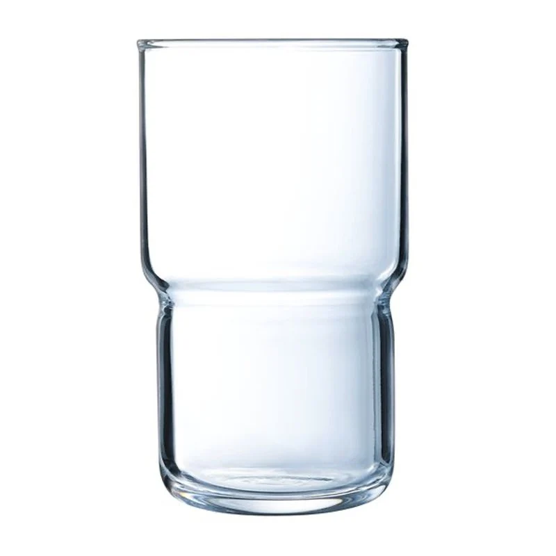 32 cl - LOG Bicchiere Bibita in Vetro - Set 6 Pezzi