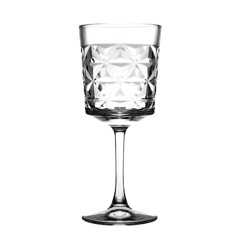 33 cl - Estrella Calice Vino Bianco in Vetro - Set 4 Pezzi