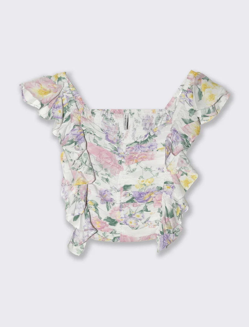 Top con rouches da donna - var 2